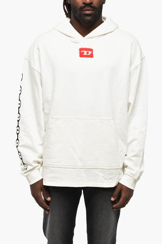 RED TAG Felpa Hoodie BAXT in Cotone Garzato