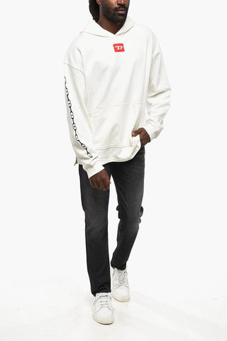 RED TAG Brushed Cotton Hoodie BAXT