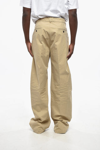 Hose Mit Distressed-Effekt Und Weitem Bein