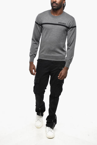 Virgin Wool Crewneck Sweater D2 LINE
