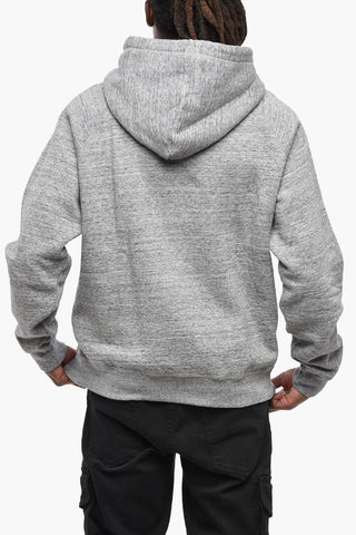 Hoodie COOL RAGLAN FIT aus Baumwollfleece mit Frontprint