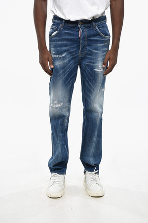Stretch Denim Jeans 642 Vintage Effect 19cm
