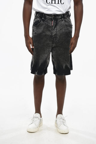 Acid Wash Effect Corduroy SURFER Shorts