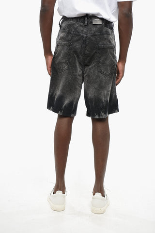 Shorts SURFER in Velour a Coste Effetto Acid-Wash