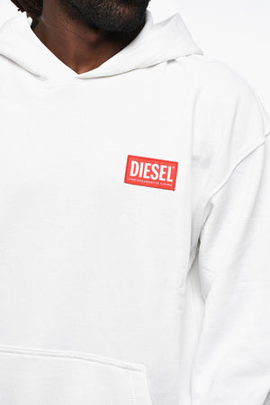ESSENTIALS Cotton Hoodie with Logo Patch