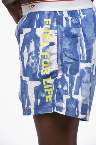 Bedruckte Baumwoll-Boxershorts UNISEX