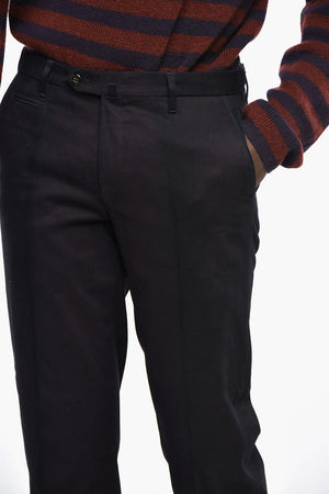 Pantaloni Chino LEADER in Cotone Stretch a Vita Regolare