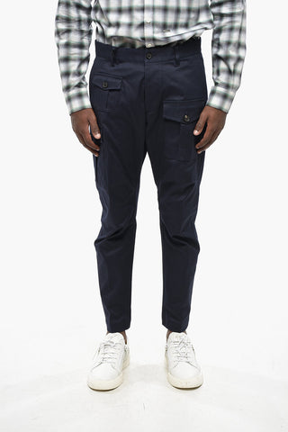 Pantaloni CHINO SEXY CARGO FIT in Cotone Stretch