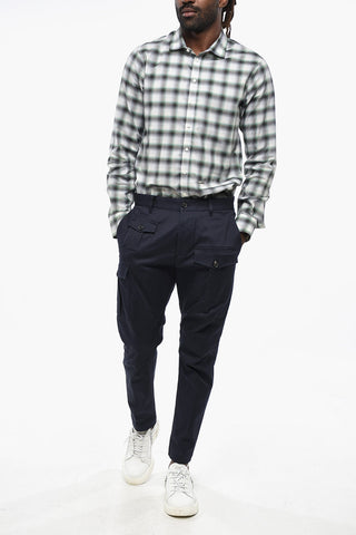 Pantaloni CHINO SEXY CARGO FIT in Cotone Stretch