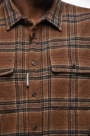 Flanellhemd mit Tartanmuster