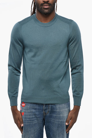 Merino Wool Crew-neck Sweater
