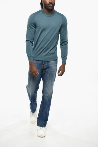 Merino Wool Crew-neck Sweater