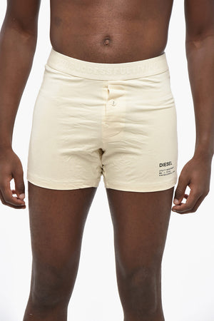 Solid-Color Boxer UMBX-STARKIE with Contrasting Logo