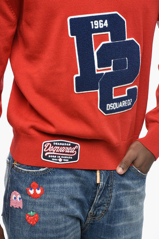 Maglia COLLEGE SHETLAND in Lana con Scollo a V