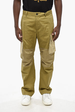 Cargohose aus Stretch-Baumwolle mit geradem Bein