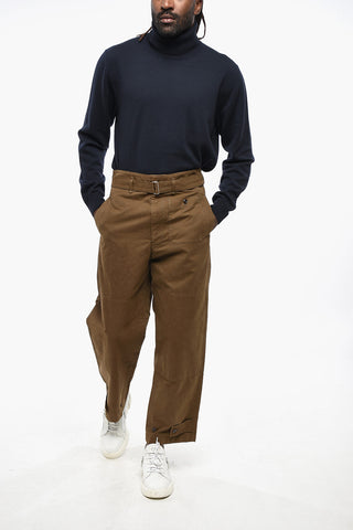 Straight Leg Pants with Belt