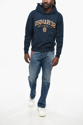 Hoodie COOL FIT aus Baumwoll-Frottee mit Logodruck