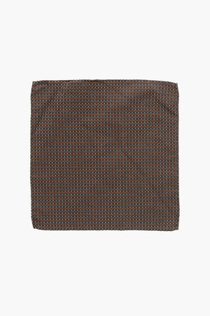 Pochette aus Seidenmischung mit Punkten