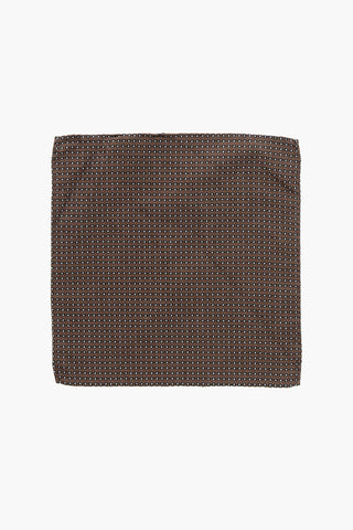Pochette aus Seidenmischung mit Punkten