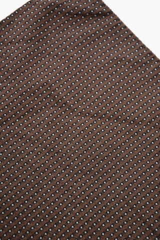 Pochette aus Seidenmischung mit Punkten