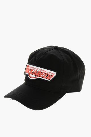 Cotton Gabardine Baseball Cap FAMILY BUSINESS with Embossed Logo