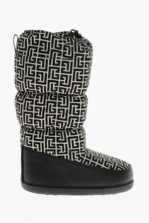 Stivali da Neve in Nylon con Monogram All-Over
