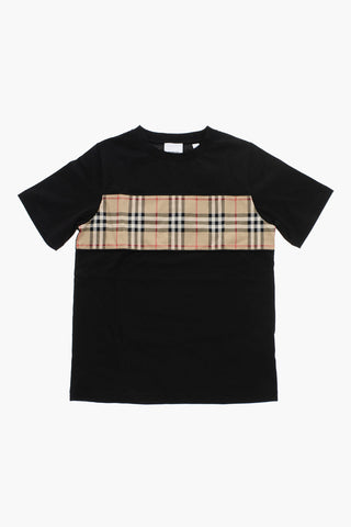 Cotton Crewneck T-shirt CEDAR with Iconic Band