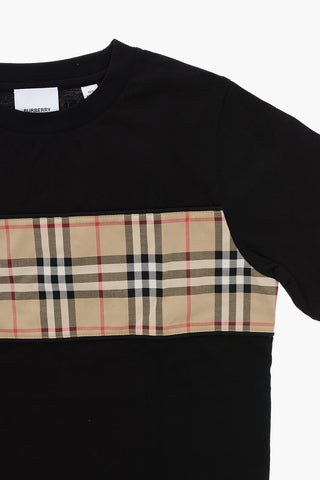 Cotton Crewneck T-shirt CEDAR with Iconic Band