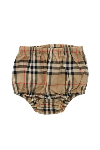 Vestito GERALDINE a Maniche Corte con Motivo Iconico e Bloomer Abbinato
