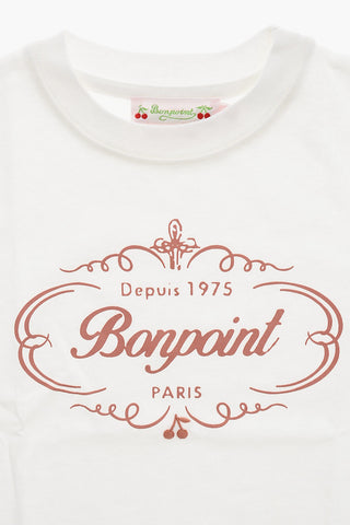 Cotton THIDA Crew-neck T-shirt with Frontal Print logo