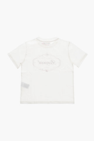 Cotton THIDA Crew-neck T-shirt with Frontal Print logo