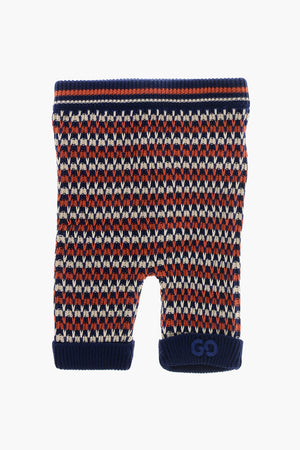 Pantaloni in Cotone Leggero a Vita Alta con Elastico in Vita