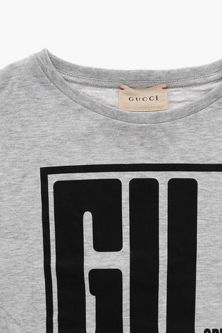 Maxi Logo Printed Crew-neck T-Shirt