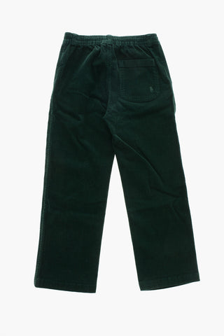 Single-Pleated Corduroy Pants