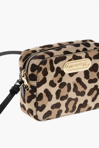 Borsa a Tracolla in Cavallino a Fantasia Animalier