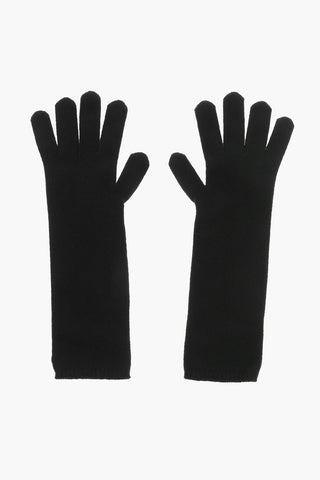 Solid Color Cashmere Gloves