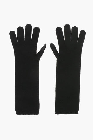 Solid Color Cashmere Gloves