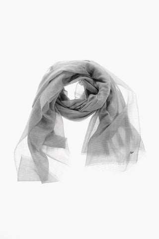 WEEKEND Cashmere ANCORA Foulard with Fringes