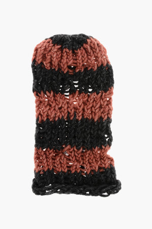 Two-Tone Knit Balaclava