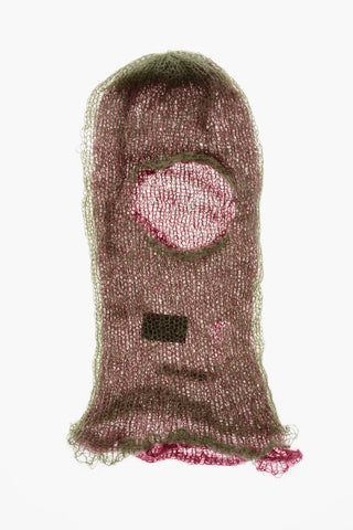 Two-Tone Knitted Balaclava