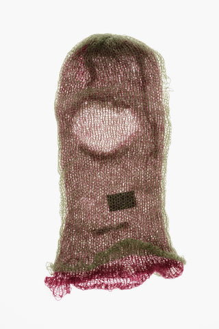 Two-Tone Knitted Balaclava