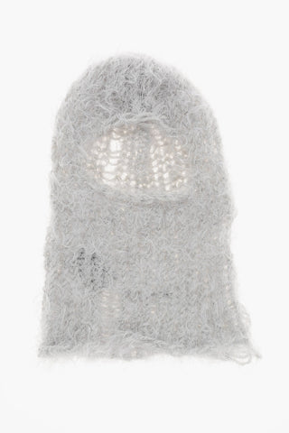 Solid Color Wool Blend Balaclava