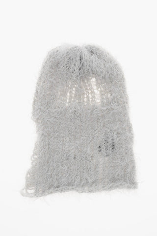 Solid Color Wool Blend Balaclava