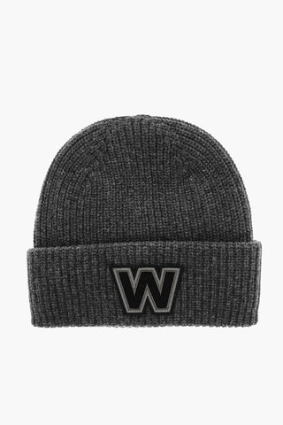 Virgin Wool Ribbed ALBEN Beanie