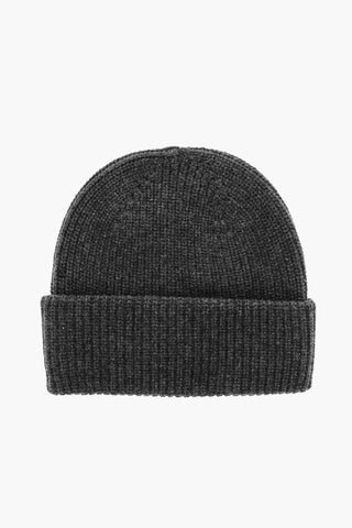 Virgin Wool Ribbed ALBEN Beanie