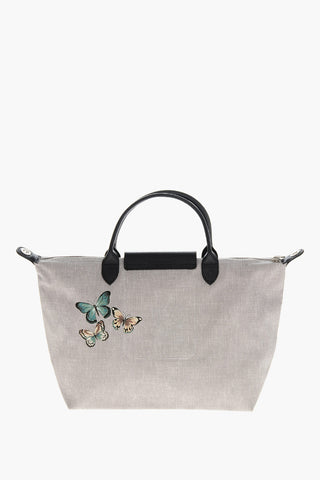 Borsa Tote in Tessuto Spalmato con Stampa
