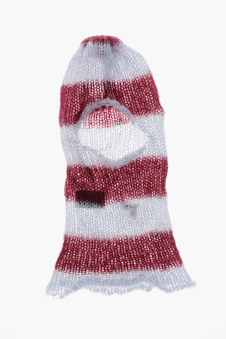 Two-Tone Knit Balaclava