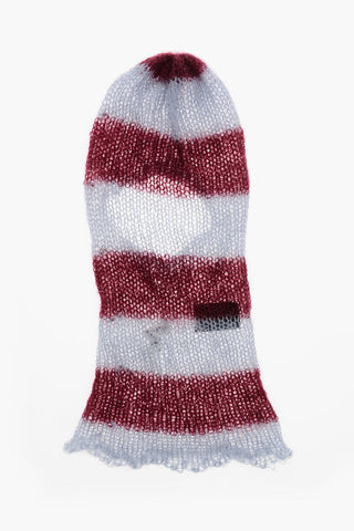 Two-Tone Knit Balaclava
