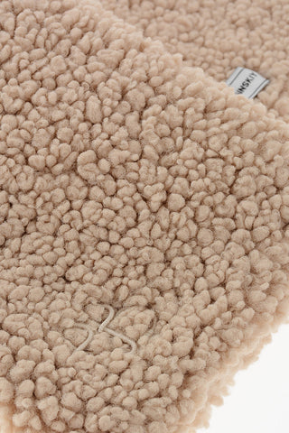 Solid Color Teddy Scarf