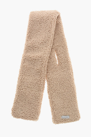 Solid Color Teddy Scarf